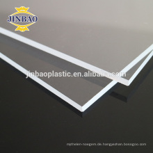 Jinbao weiß schwarz gegossen pmma Plexiglas Top-Qualität Acryl Board Fabrik